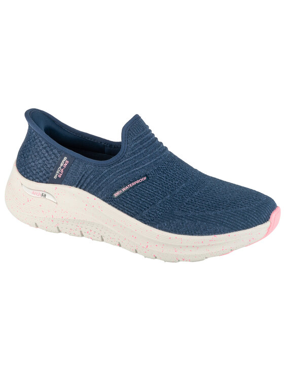 Skechers Skechers Buty do biegania Skechers Slip-ins: Arch Fit 2.0 - Right As Rain Granatowy