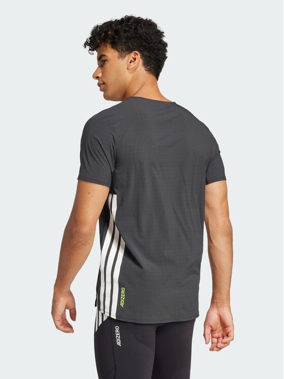 adidas adidas Koszulka techniczna Adizero Running Tee Czarny Slim Fit