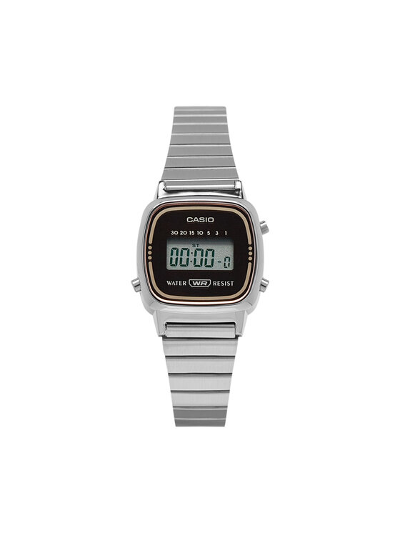 Casio Ročna Ura LA670WES-4AEF Srebrna