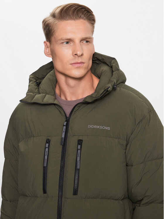 Didriksons Didriksons Kurtka zimowa Hilmer 504239 Zielony Loose Fit