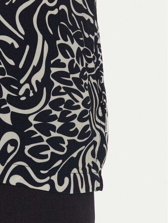 Lindbergh Lindbergh Košile 30-203717 Tmavomodrá Relaxed Fit