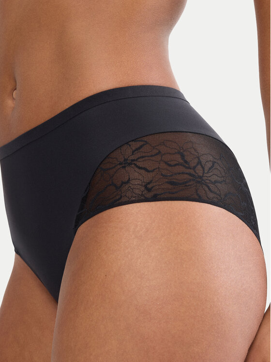 Triumph Triumph Класически бикини с висока талия Comfort Contour 10226329 Черен