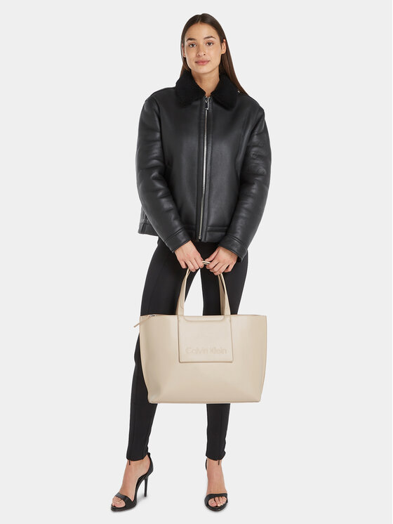Calvin klein large shopper clearance