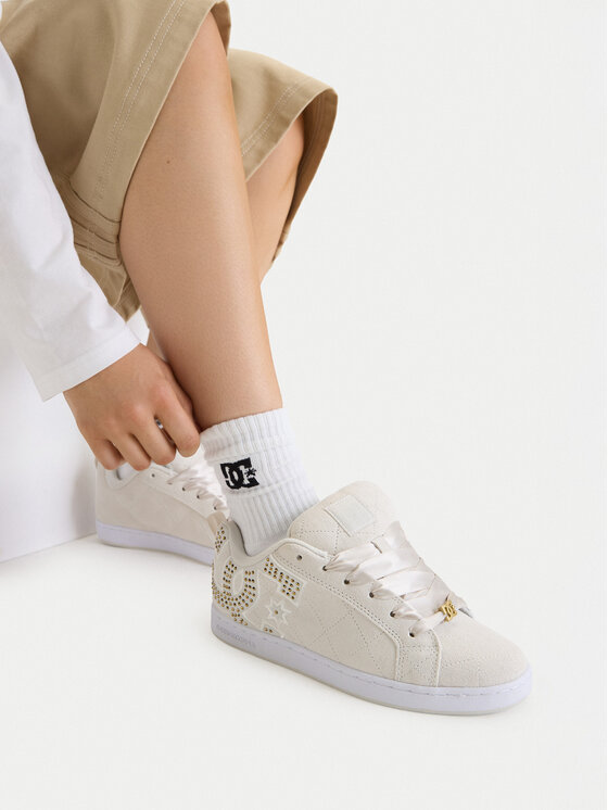 DC Shoes DC Shoes Снікерcи EO-COURT GRAFFIK SE DC01666102 Écru