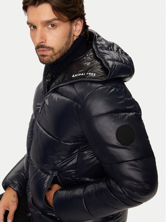 Save The Duck Save The Duck Зимно яке D31280M LUCK19 Тъмносин Regular Fit
