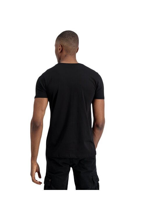 Alpha Industries Alpha Industries T-Shirt AI.100501FP-365-5XL Czarny Basic Fit