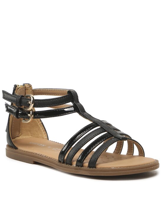 Geox Geox Sandale J Sandal Karly Girl J7235D05402C9999 S Crna