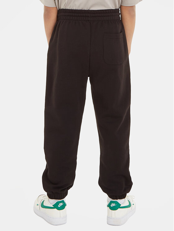 Calvin Klein Jeans Calvin Klein Jeans Melegítő alsó IB0IB01816 Fekete Regular Fit