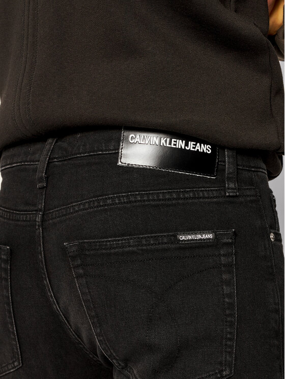Calvin Klein Jeans Calvin Klein Jeans Prigludę (Slim Fit) džinsai J30J307731911 Juoda Slim Fit