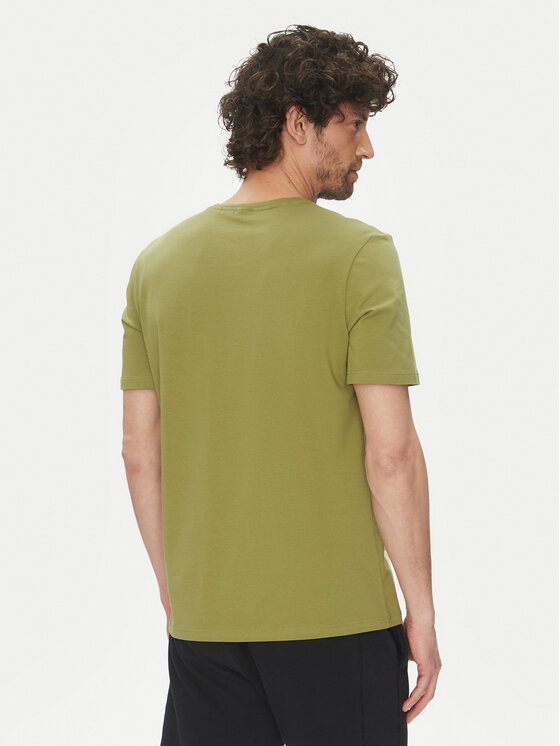 BOSS BOSS T-Shirt Mix&Match 50515312 Zielony Regular Fit