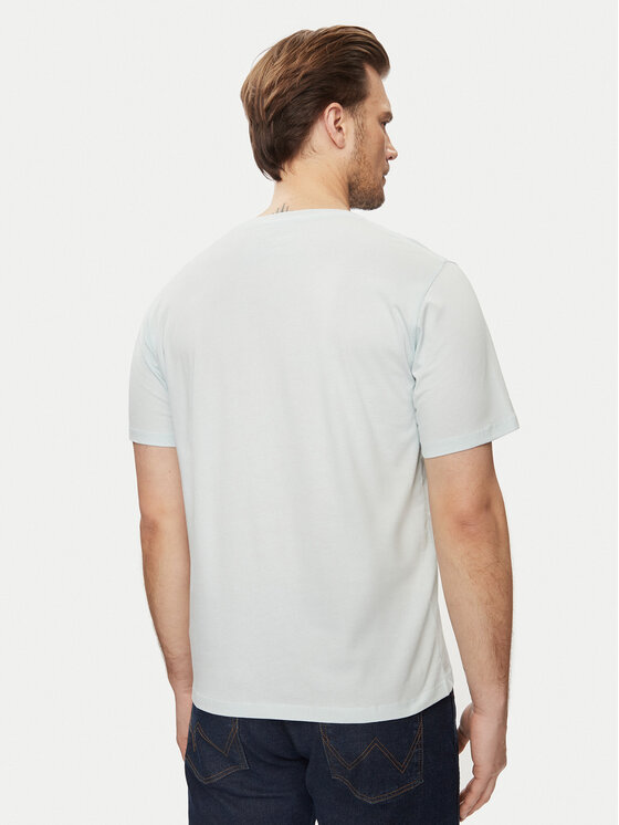 Pepe Jeans Pepe Jeans T-Shirt Eggo N PM508208 Modrá Regular Fit