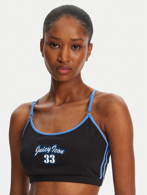 Juicy Couture Juicy Couture Sutien top JCSNS125404 Negru