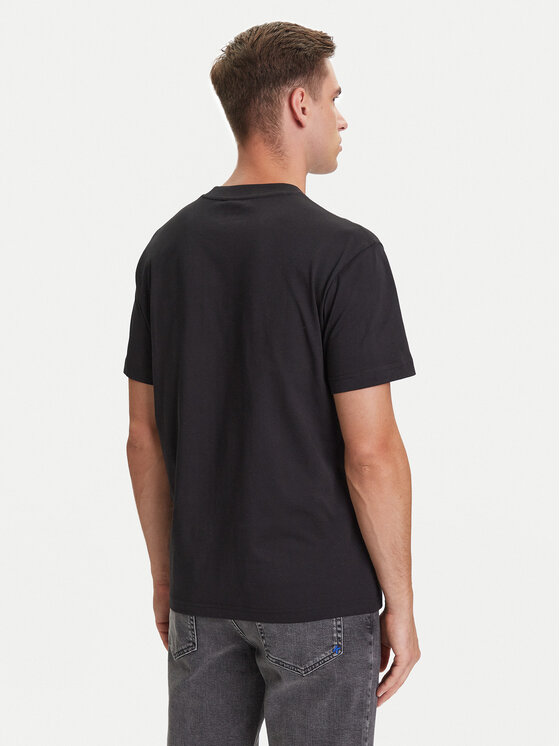 Karl Lagerfeld Jeans Karl Lagerfeld Jeans T-Shirt A3M17057 Czarny Regular Fit