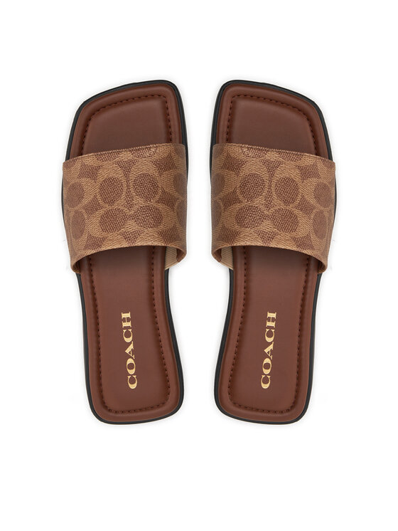 Coach Coach Παντόφλες Florence CP898 Καφέ