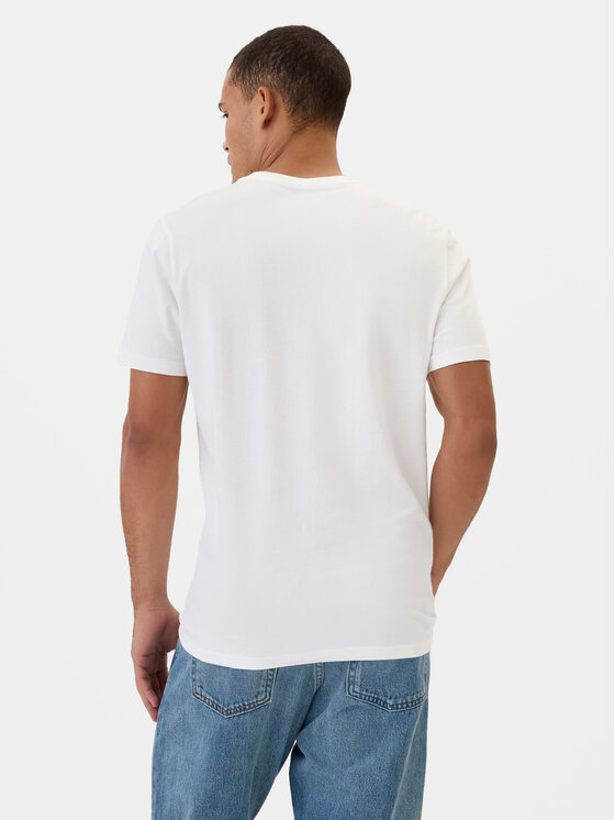 Gap Gap T-Shirt 502022-01 Bílá Regular Fit