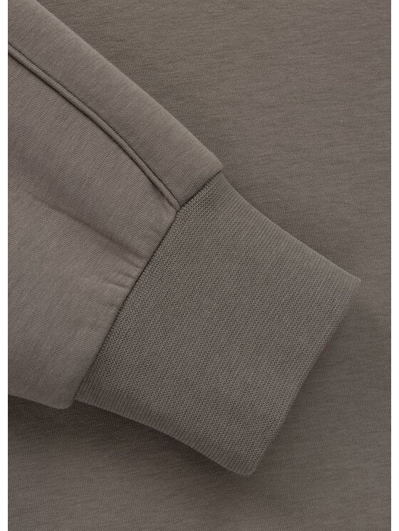 PITBULL PITBULL Bluza Bluza damska z kapturem Discovery S Brązowy Regular Fit