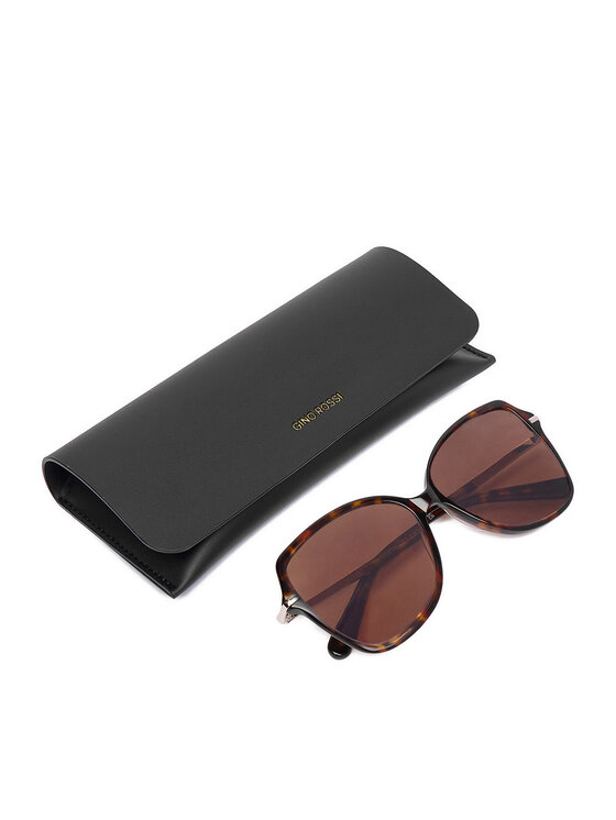 GINO ROSSI GINO ROSSI Saulesbrilles GR55241S Tumši brūna