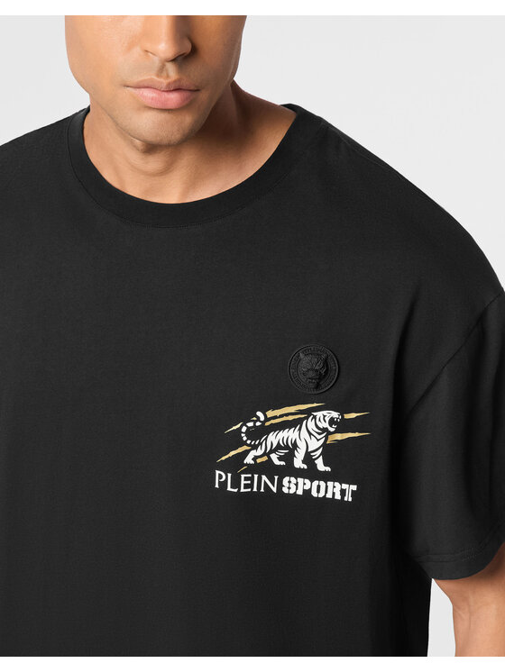 Plein Sport Plein Sport T-Shirt 28485 Černá Regular Fit