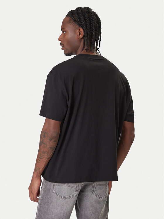 Guess Jeans Guess Jeans Majica M6RI45 K8HM0 Črna Oversize