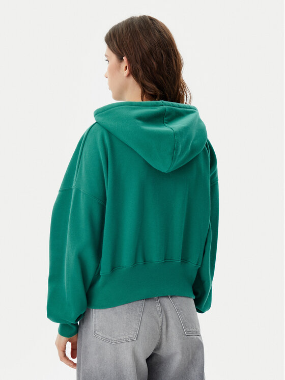 Gap Gap Bluză 714577-06 Verde Relaxed Fit