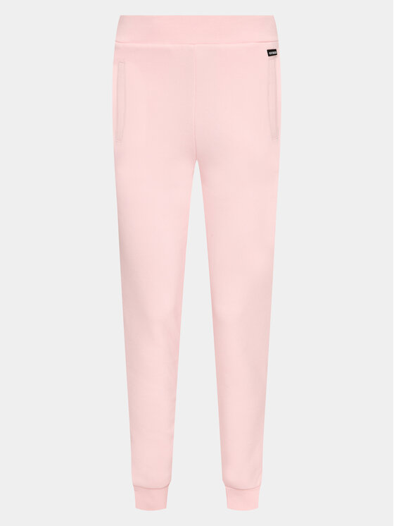 Guess Guess Donji dio trenerke Rosas V3YB20 KBV71 Ružičasta Regular Fit