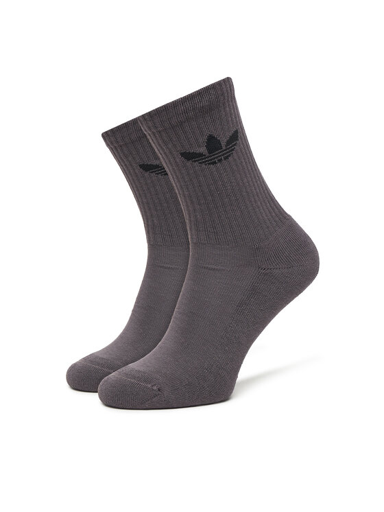 adidas adidas Set od 6 pari unisex visokih čarapa Trefoil Cushion JY2680 Šarena