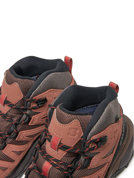 Salomon Salomon Trekking čevlji X Ultra 360 Leather Mid Gore-Tex L47571000 Rjava