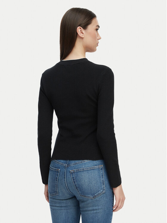 Calvin Klein Jeans Calvin Klein Jeans Πουλόβερ LV047G309G Μαύρο Regular Fit