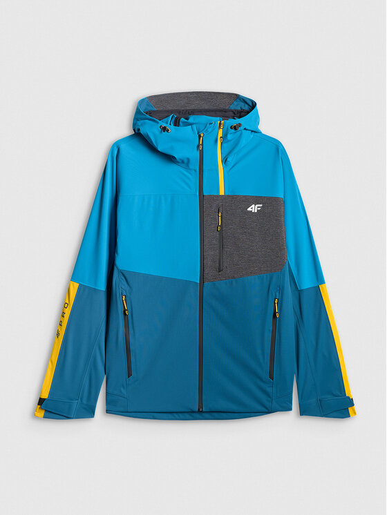 4F 4F Kurtka wielofunkcyjna TREKKING Niebieski Regular Fit