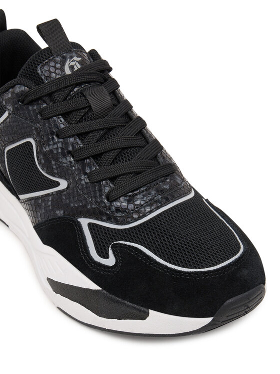 Just Cavalli Just Cavalli Sneakersy Fondo Nevada Dis 2 79QA3SD1 ZSD37 Czarny