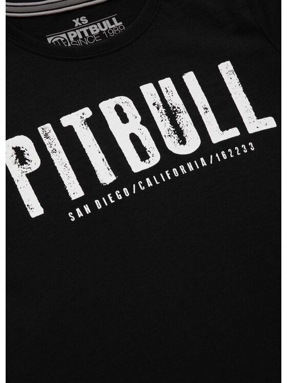 PITBULL PITBULL T-Shirt Koszulka damska Street King XS Czarny Regular Fit