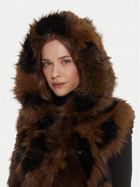 LOLA CASADEMUNT LOLA CASADEMUNT Liemenė LF2501008 Ruda Regular Fit