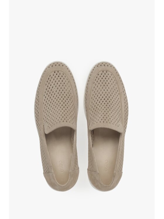Estro Estro Chunky loafers ER00117585 Beige