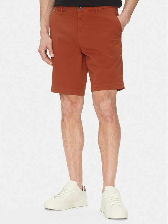 BOSS BOSS Pantalon scurți din material H-Slice 50540743 Portocaliu Regular Fit