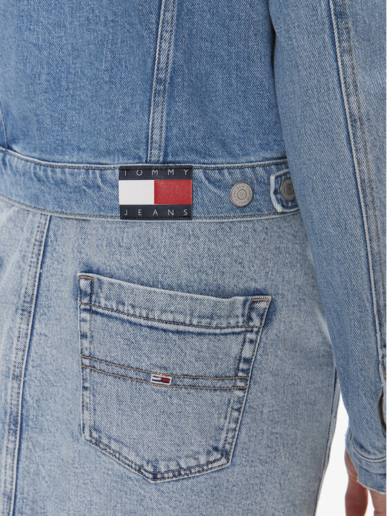 Tommy Jeans Tommy Jeans Jeansjacke Izzie DW0DW17214 Blau Slim Fit