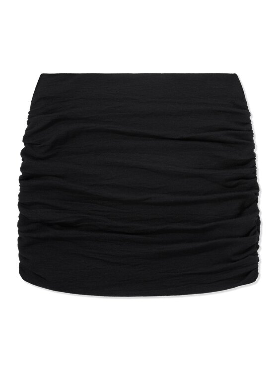 La Mania La Mania Sukňa JEFFY Čierna Classic Fit
