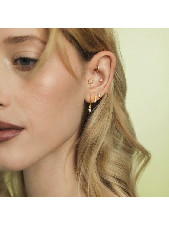 ANIA KRUK ANIA KRUK Kolczyki ZAFKY0472 Złoty