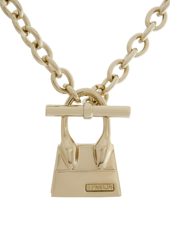 JACQUEMUS JACQUEMUS Naszyjnik 231JW549-5800 Złoty