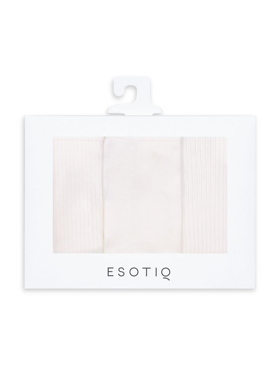 Esotiq Esotiq Komplet 3 par fig klasycznych 43002 Biały