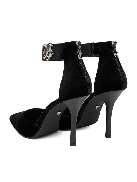 Juicy Couture Juicy Couture Pantofi cu toc subțire EO-S4S96733-01B Negru