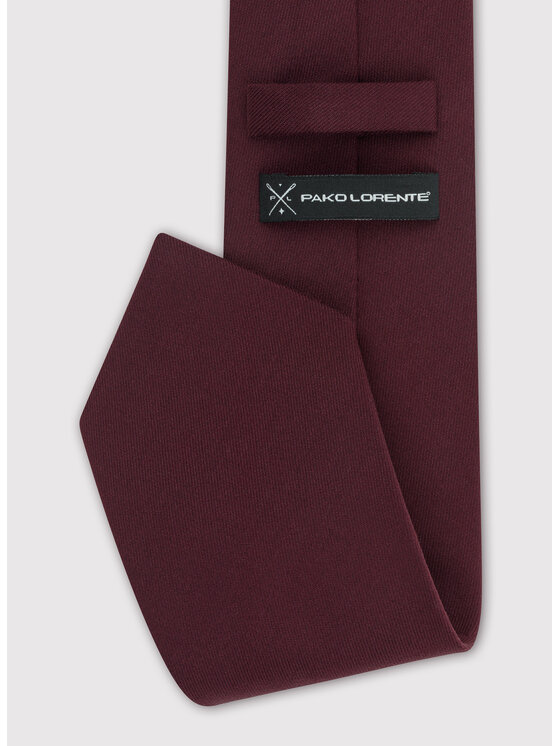 Pako Lorente Pako Lorente Krawat P24SF-KX-033 Bordowy