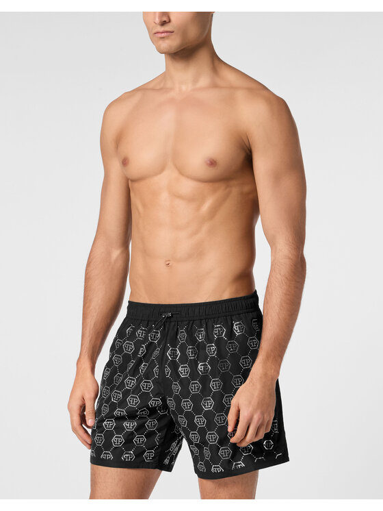 PHILIPP PLEIN PHILIPP PLEIN Pantaloncini 23657 Nero