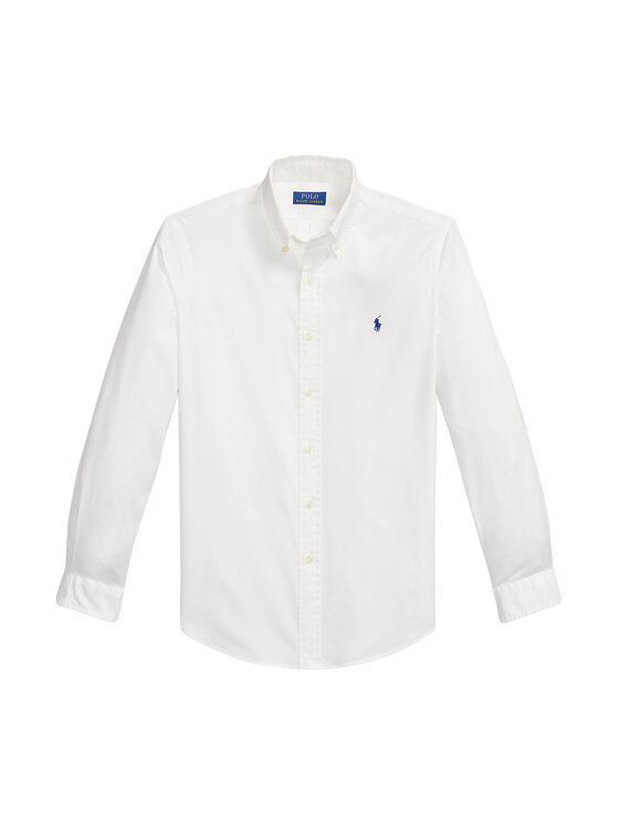 Polo Ralph Lauren Polo Ralph Lauren Košile 710B20512003 Bílá Custom Fit