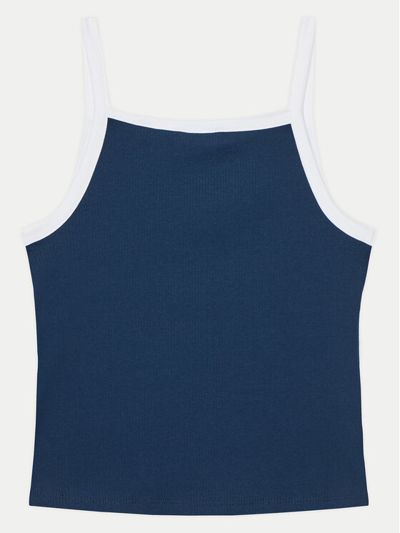 Guess Guess Top J5GI07 KCU20 Albastru Slim Fit