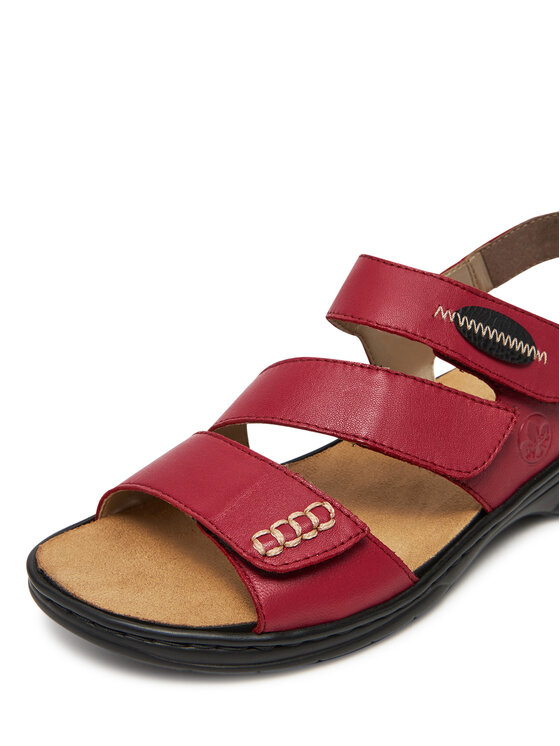 Rieker Rieker Sandály 64573-33 Červená