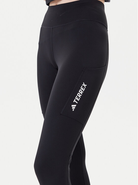adidas adidas Legginsy Terrex Multi JF1266 Czarny Slim Fit