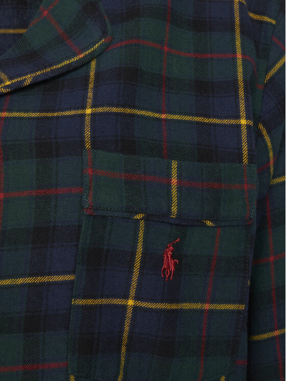 Polo Ralph Lauren Polo Ralph Lauren Pižama 4P8043 Žalia Relaxed Fit