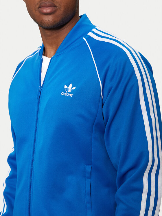 adidas adidas Majica dugih rukava adicolor Classics SST IL2493 Plava Slim Fit
