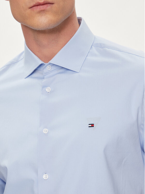 Tommy Hilfiger Tommy Hilfiger Cămașă Core MW0MW34626 Albastru celest Regular Fit