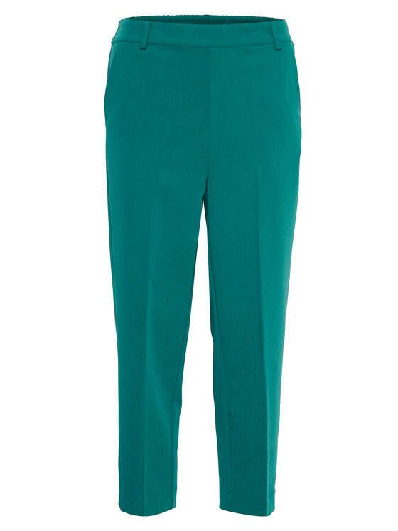 Kaffe Kaffe Kalhoty z materiálu Sakura 10506127 Zelená Relaxed Fit